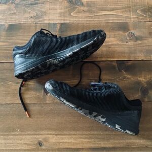 Reebok black athletic shoes